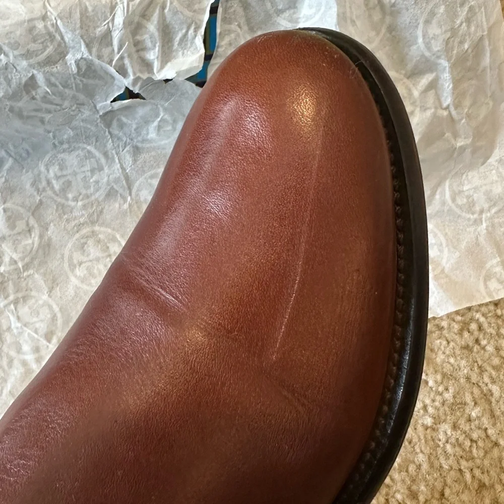 Tory Burch Leather Riding Boot